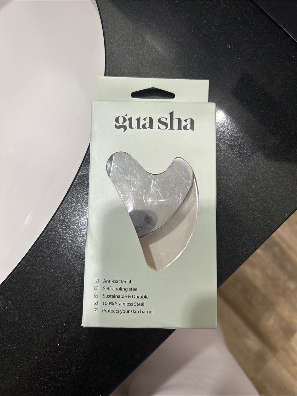 Target Stainless Steel Gua Sha Tool - Silver
